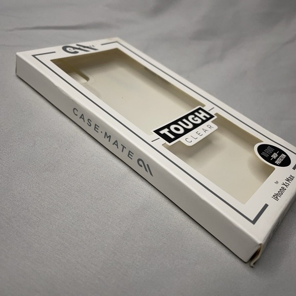 Case-Mate Tough Clear Case for iPhone XS Max Shock Absorbing Anti-Scratch New - Picture 4 of 5